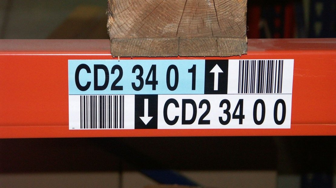 inotec Barcode Lagerkennzeichnung Einzelplatz